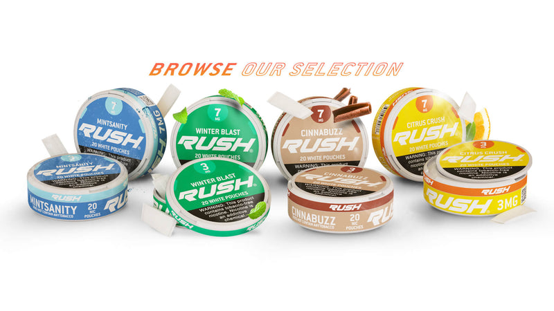 Which RUSH Nicotine Pouch Flavor Should I Choose?